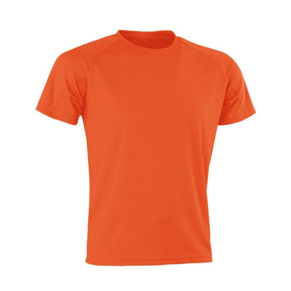 Spiro Mens Impact Aircool T-Shirt / Orange